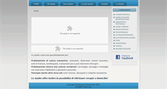 Desktop Screenshot of fisioterapiamonteverde.it